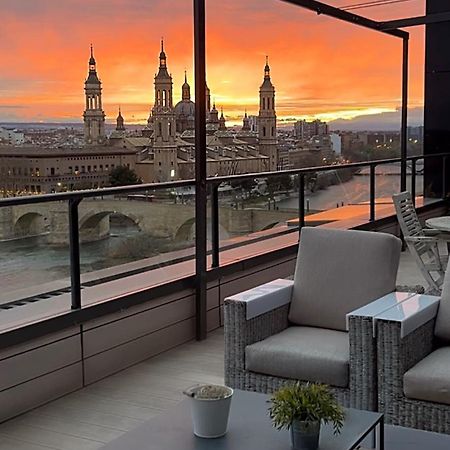 Atico Mejores Vistas Al Pilar Jacuzzi Y Garaje سرقسطة المظهر الخارجي الصورة